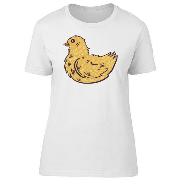 Cool Yellow Chicken Tee Women's -Image by Shutterstock