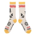 thumbnail image 4 of One Piece Live Action Straw Hat Pirates Adult 3-Pair Casual Crew Socks, 4 of 7