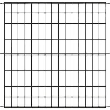 TopDawg 40315 30 x 36 in. Multi Purpose Grid Fence Panel, Black