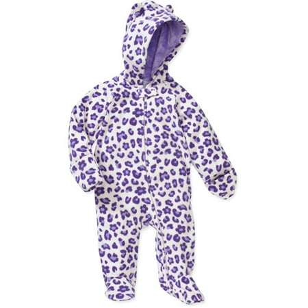 Faded Glory Newborn Girls' Micro Polar Fleece Pram