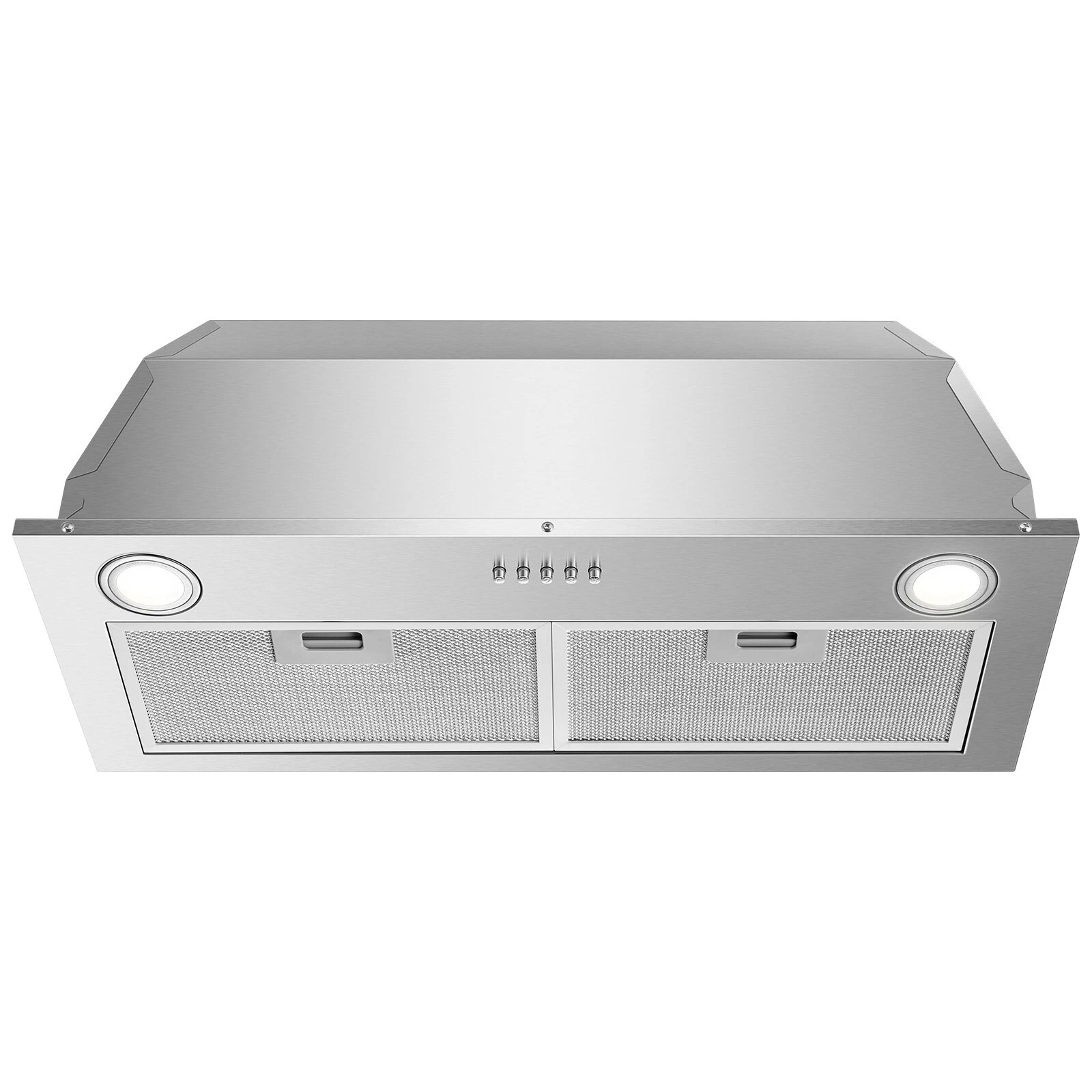 30 inch Built in Range Hood Stainless Steel 600 CFM Integrated Rangehood Cooking Vented