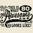 thumbnail image 3 of CafePress - 80Th Birthday Light T Shirt - Light T-Shirt - CP, 3 of 4