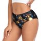 thumbnail image 2 of Balery Elegant Golden Blue Ornaments Ropa Interior de Algodón para Mujer con Dibujo – Braguitas Cómodas y Elásticas, Estilo Clásico-XX-Large, 2 of 6