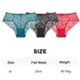 thumbnail image 2 of Seamless Invisible Lace Bikini Underwear for Women, 2 of 6