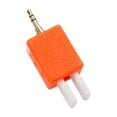 thumbnail image 4 of Llave CW de doble paleta, ajustable en fuerza para los dedos, código Morse, portátil, multiusos, resistente, mini, compatible con firmware CEC Key , Naranja, 4 of 8