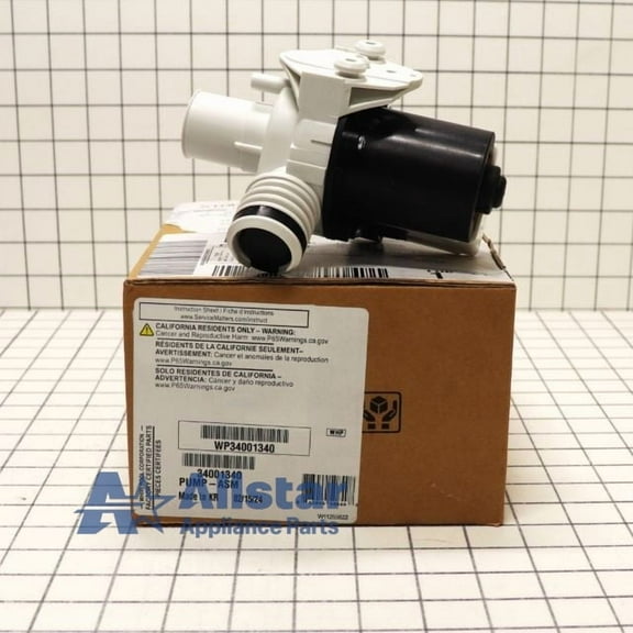Whirlpool Washing Machine Drain Pump WP34001340