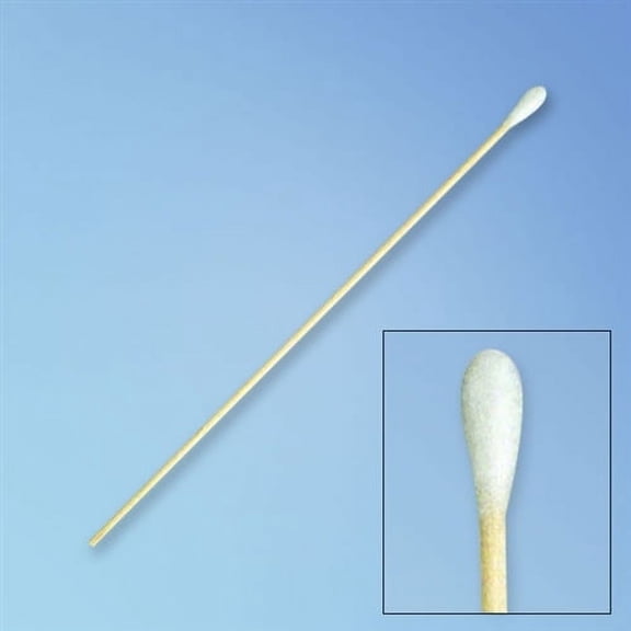 Puritan Sterile Cotton Swab, 6" Wood shaft, 100/box