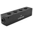 thumbnail image 2 of Interstate Pneumatics FPM44SR 3/8"x1/4" FPT Aluminum Rectangle Pencil Manifold, 2 of 3