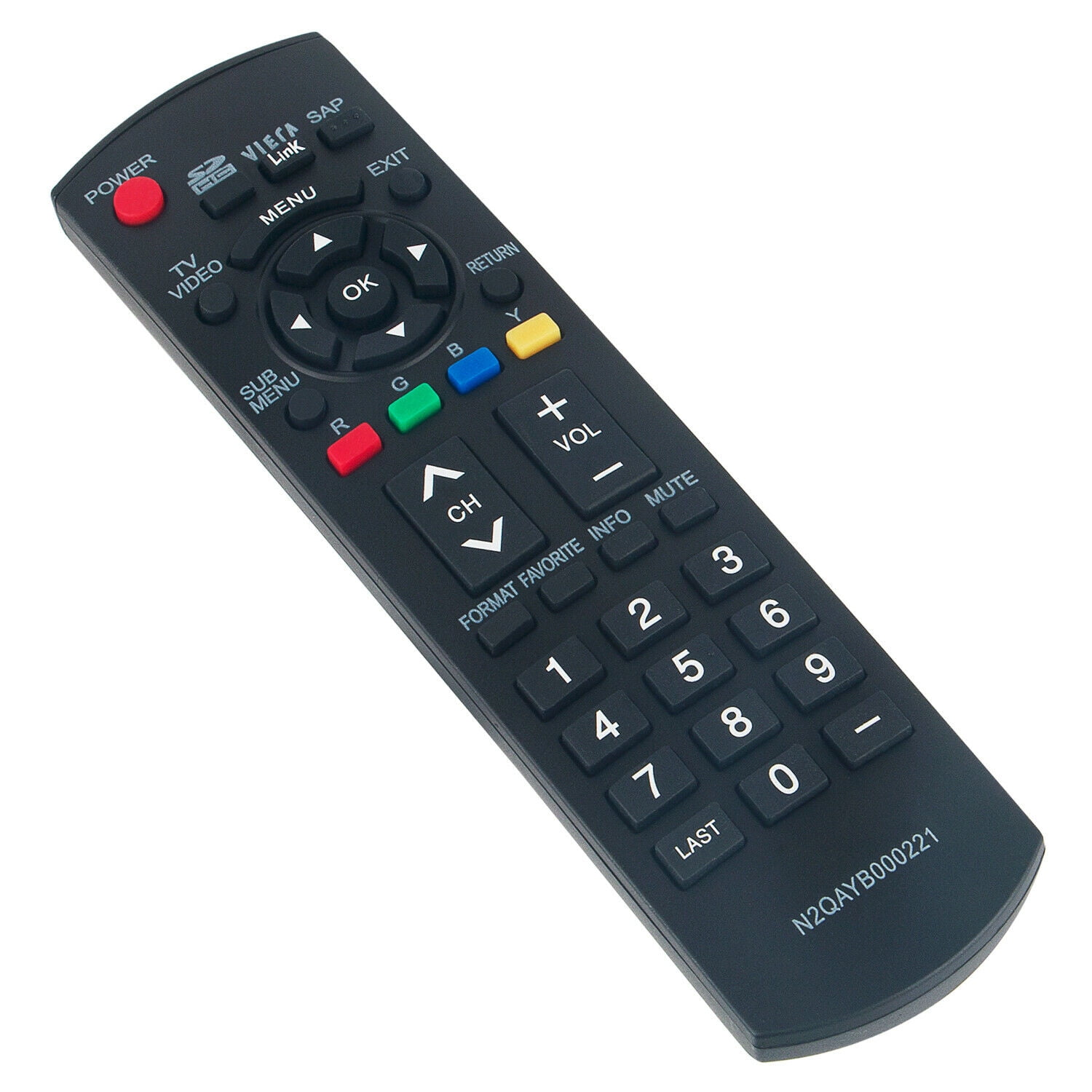 New Remote Control N2QAYB000221 for Panasonic TV TH