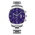 thumbnail image 2 of Sleek Minimalist Fashion With Steel Band Dial Men's Quartz Watch Gift Watch B, 2 of 6