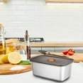 thumbnail image 4 of Bento Lunch Box, Lunch Container for Household Kitchen, Portable Food Container with Lid, Used for Microwave Oven, Dishwasher and Freezer,550ML, 4 of 6