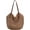 Khaki, variant on Straw Bag for Women Summer Beach Bag Soft Woven Tote Bag Large Rattan Shoulder Bag for Vacation