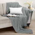 thumbnail image 5 of Utopia Bedding Waffle Blanket - Luxurious & Cozy, All-Season (Cool Grey, Full), 5 of 8