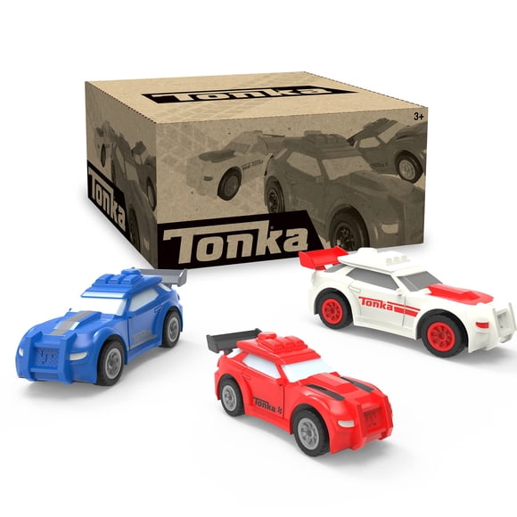 Transportador de autos Tonka Basic Fun de acero