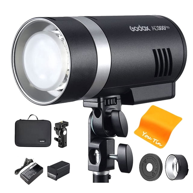 Luz estroboscópica flash Godox AD300 Pro AD300pro 300W para cámara