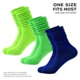 thumbnail image 4 of TELOLY 3Pairs Slouchy Socks for Women,Slouch Socks Boot Socks for Women,All-Season Wear Scrunch Socks Women,Combination3, 4 of 6