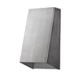 thumbnail image 1 of homeroots lighting 398472 Nolan 1-Light Matte Nickel Wall Light, 1 of 1