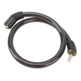 thumbnail image 1 of Candado De Cable, Resistente A Arañazos, 5 Dígitos, Multiusos, Portátil, Tasa De Desbloqueo De 1/10000, Cable De Bloqueo De Bicicleta Para Scooter Eléctrico, 1 of 8