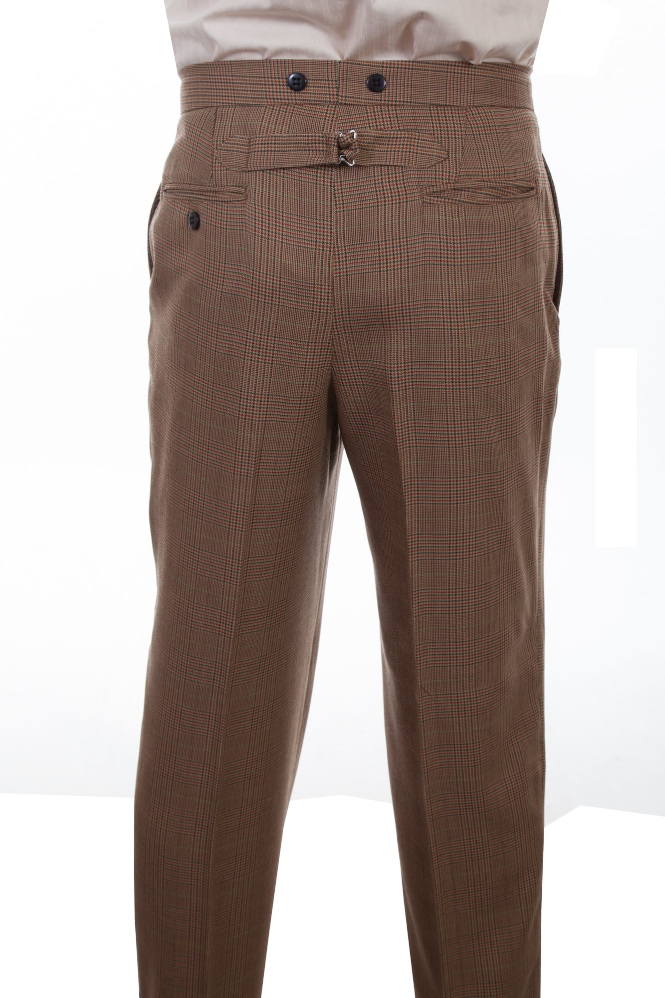 tan plaid pants mens