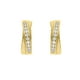 thumbnail image 2 of Bizzarro- Arracadas De Oro Amarillo 14K Con Zirconias, Modelo: SL12E0526AY-24 Bizzarro Aretes, 2 of 2