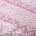 thumbnail image 3 of CREVENT 30''X40'' Cozy Fluffy Warm Fleece Infant Blanket for Girls & Boys Toddler Crib Cot Stroller - Wave Baby Pink, 3 of 6