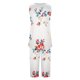 thumbnail image 5 of Conjunto de Ropa de Salón para Mujer Cuello Redondo Blusa sin Mangas Sólida Y Pantalones Cortos de Cintura Elástica Pantalones, Pantalones Cortos de Verano para Mujeres, 5 of 7