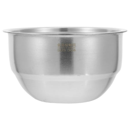 

HOMEMAXS 1Pc Stainless Steel Bowl Steamed Egg Bowl Portable Ramen Bowl with Lid