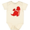 thumbnail image 3 of Inktastic Adorable Red Dragon Boys Baby Bodysuit, 3 of 5