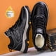 thumbnail image 2 of Zapatos de hombre de otoño e invierno, zapatos casuales cálidos de cuero, zapatos casuales opcionales con forro polar de caña alta, zapatos de moda para herramientas para hombres, 2 of 6