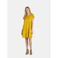 thumbnail image 2 of Vestido de punto de algodón con capas para mujer de Time and Tru, tallas XS a XXXL, 2 of 5