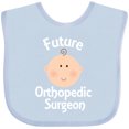 thumbnail image 3 of Inktastic Future Orthopedic Surgeon Occupation Boys or Girls Baby Bib, 3 of 4
