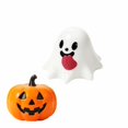 thumbnail image 3 of Halloween Ghost Squishy Toy with Funny Tongue Out Design, 1 Piece, White Soft Rubber, for Desk and Shelf Display, Relaxation Toy, 3 of 3