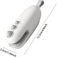 thumbnail image 4 of Mini Bag Sealer with Cutter and Magnet, 2025 New Rechargeable 2 in 1 Heat Sealer, Portable Mini Vacuum Sealer for Food Chips and Other Food Bags, Magnetic design (Blue), 4 of 11