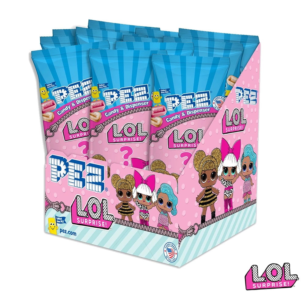 L.O.L Surprise Dolls PEZ Candy & Dispenser 