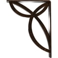 thumbnail image 4 of Ekena Millwork 2"W x 7 1/2"D x 10"H Versailles Wrought Iron Bracket, (Triple center brace), Antiqued Bronze, 4 of 7