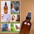 thumbnail image 4 of Botellas de aerosol GIVAMEIHF de vidrio ámbar de 120 ml, juego de 24, 4 of 7