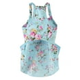 thumbnail image 2 of Yesbay Spring Summer Flower Print Cotton Cute Pet Dress Cat Dog Costume Outfit Clothes, 2 of 8