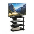 thumbnail image 6 of Furinno Econ Engineered Wood 4-Tier Petite TV Stand for TV up to 25" in Black, 6 of 7