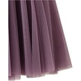 thumbnail image 4 of Women's Long Tulle Skirt Tutu Swing Skirts Pleated Maxi Chiffon Petticoat High Elastic Waist Midi Skirt Flowing Big Hem Skirt, 4 of 5