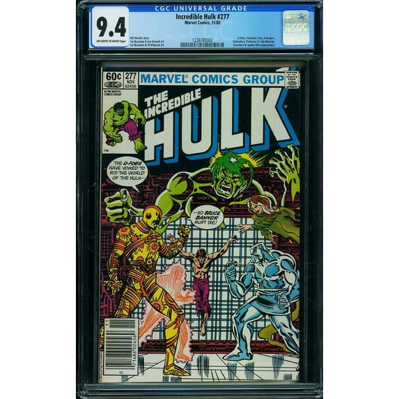Incredible Hulk #277 - CGC 9.4 Comic Book