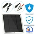 thumbnail image 5 of AAOMASSR 20W Solar Panel 12V Trickle Charge Battery Charger Maintainer Marine RV Car T-IT, 5 of 9