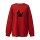 thumbnail image 3 of ICHUANYI Liquidación Moda de mujer Otoño Impreso Blusa suelta de manga larga Cuello redondo Casual Pullover Tops Sweatershirt ICHUANYI WER202308172530, 3 of 3