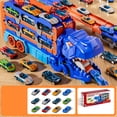 thumbnail image 1 of Pista de coches de juguete para niños pequeños: pista de carreras con 12 dados para transportar dinosaurios. Regalo para niños de 3 a 12 años., 1 of 7