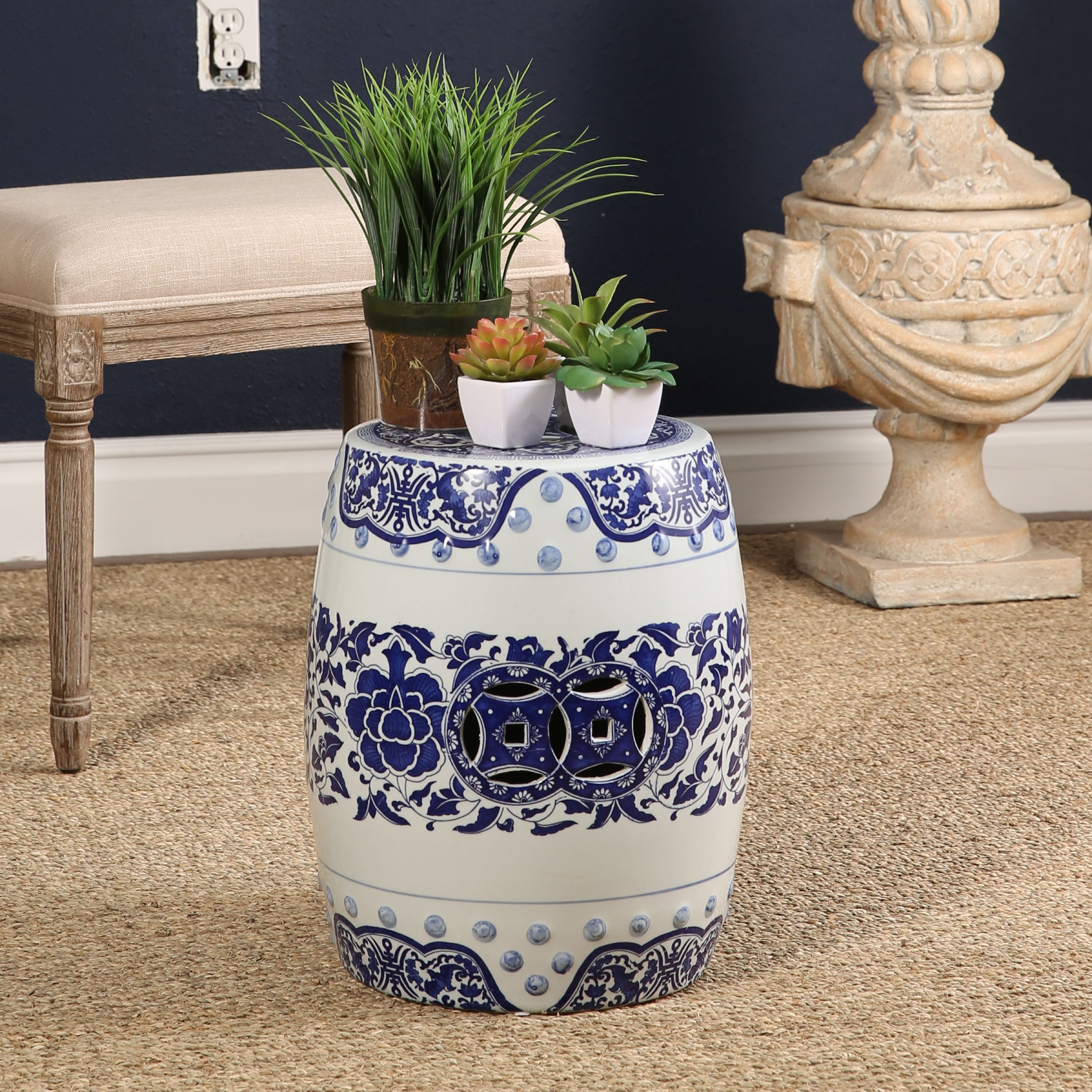 Devon & Claire Chinese Ceramic Garden Stool