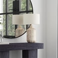 thumbnail image 2 of Lunette Silver Metal Table Lamp, 2 of 6