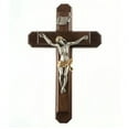 thumbnail image 3 of Jeweled Cross L1353 13'' Walnut Scs 5'' Pwt Crps, 3 of 3