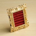 thumbnail image 7 of Hzzsbu Vintage Ring Display Stand, Baroque Ring Holder Earring Display Tray Jewelry Organizer Birthday Engagement Wedding Decoration for Women, 7 of 7