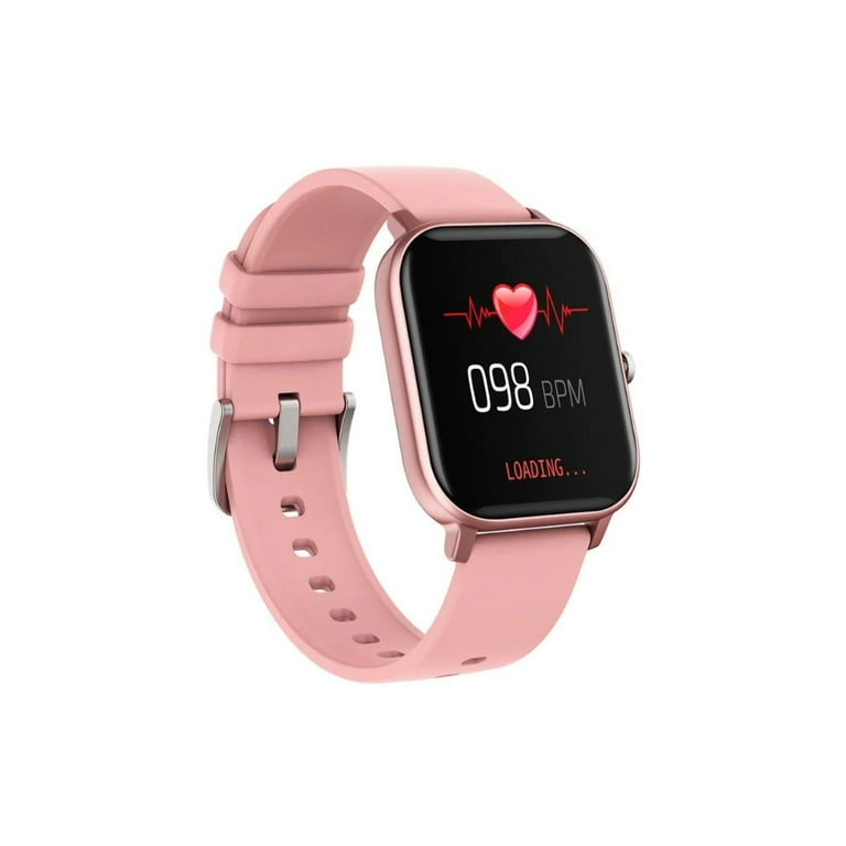 Metalika smartwatch with outlet health & activity tracker