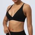 thumbnail image 4 of Full-Coverage Bra Women Convertible Bra Feature V-Neck Longline Bra Style W-973 Black XL, 4 of 4