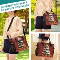 thumbnail image 5 of Large Insulated Lunch Bags for Women Men Leakproof Thermal Meal Lunch Tote Bag for Office Work Picnic Travel 3d Christmas Tree 9L, 5 of 6